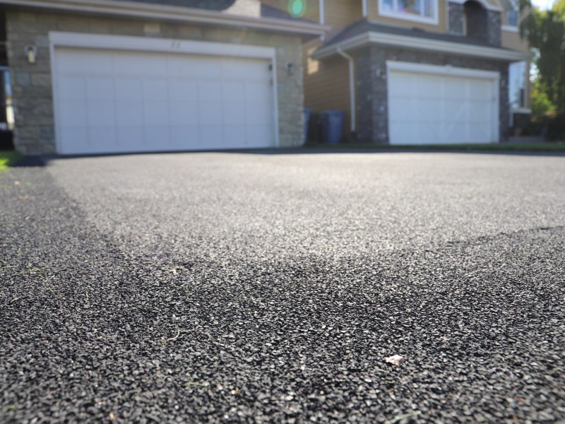 Professional driveway resurfacing project example 1
