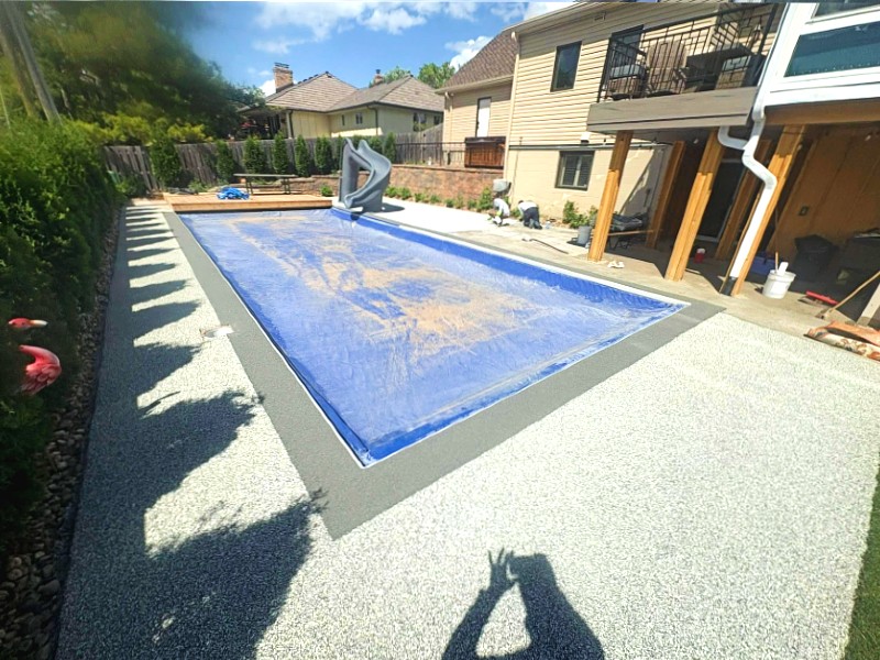 Pool Deck Resurfacing transformation