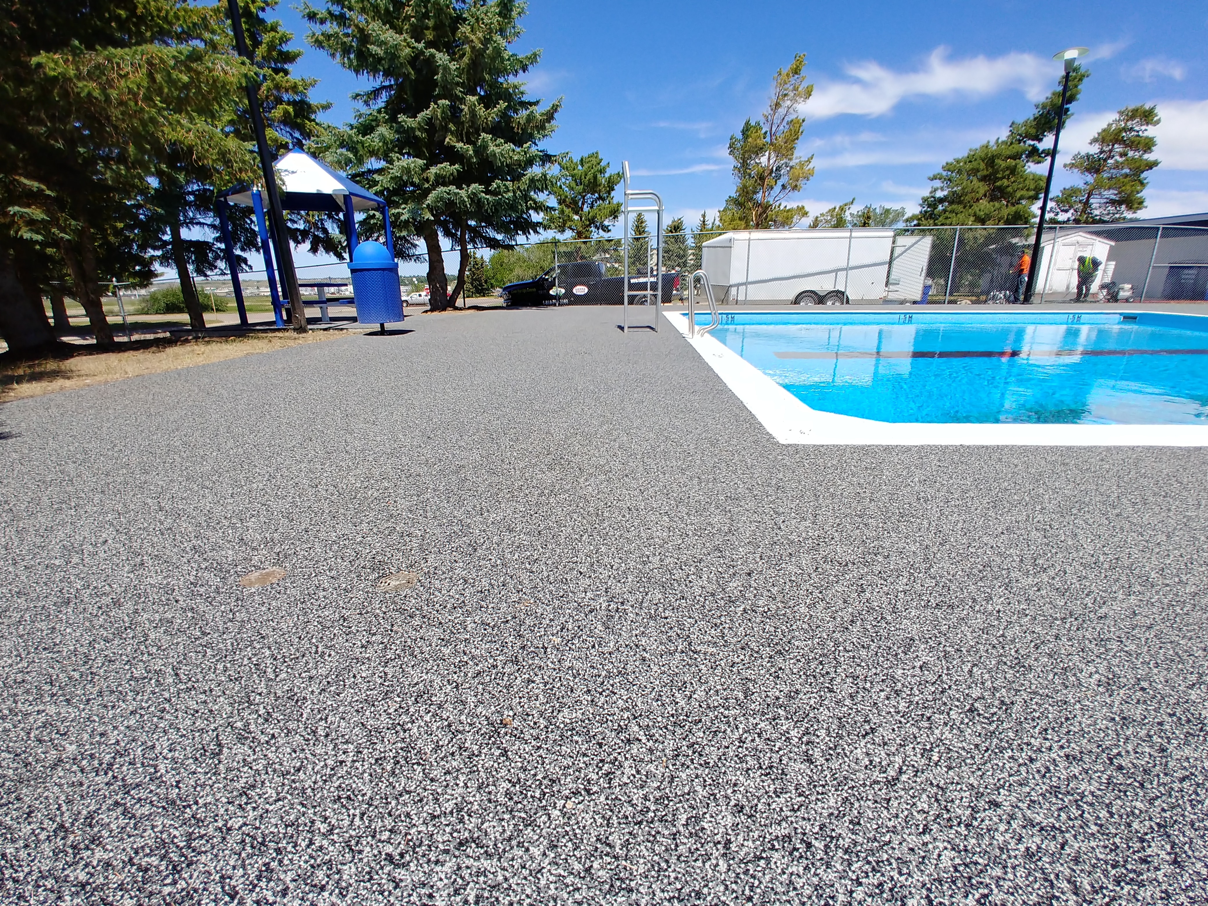 Pool Deck Resurfacing project