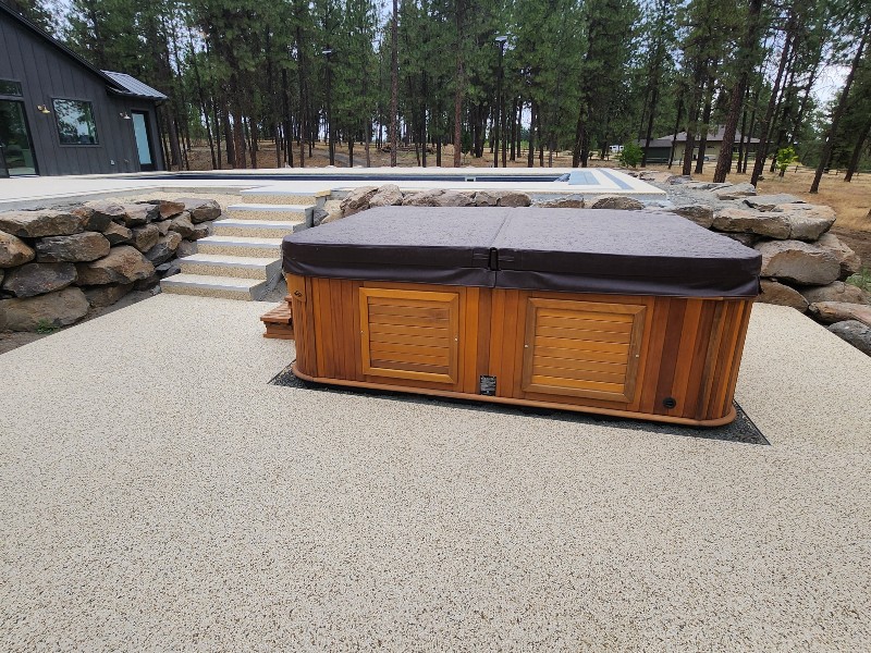 Pool Deck Resurfacing project