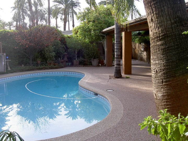 Pool Deck Resurfacing project